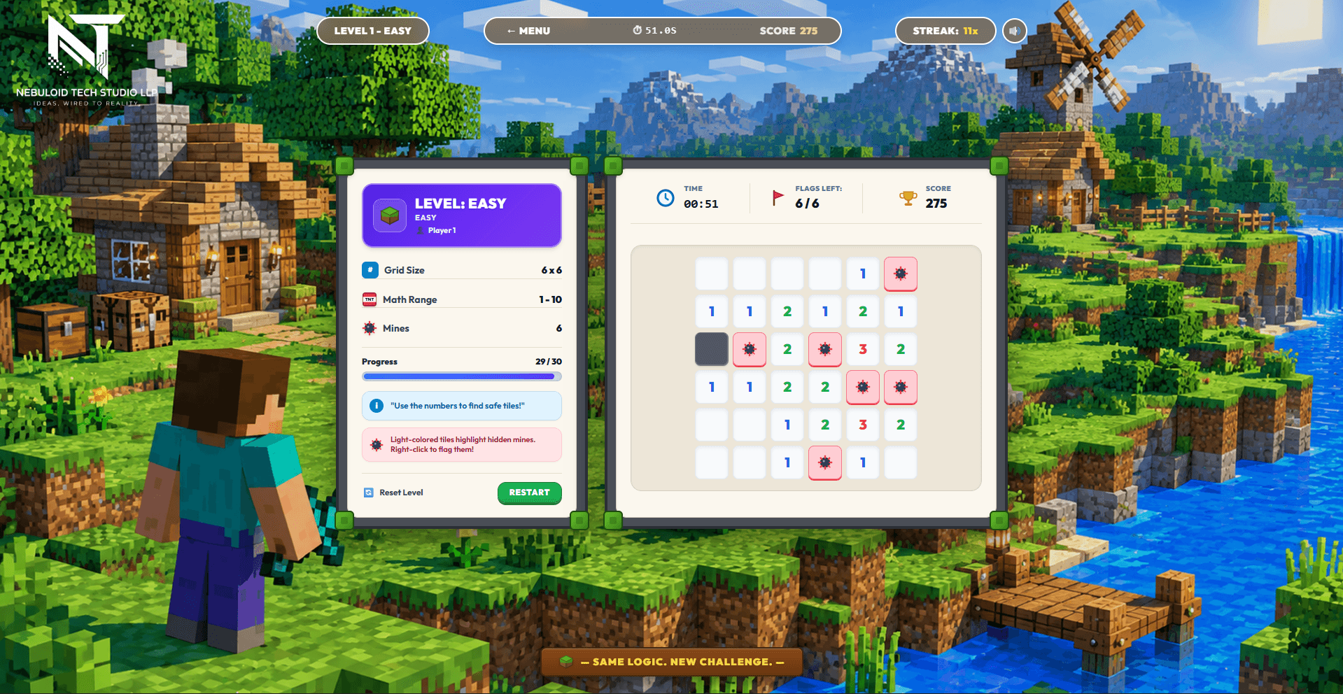 Math Minesweeper