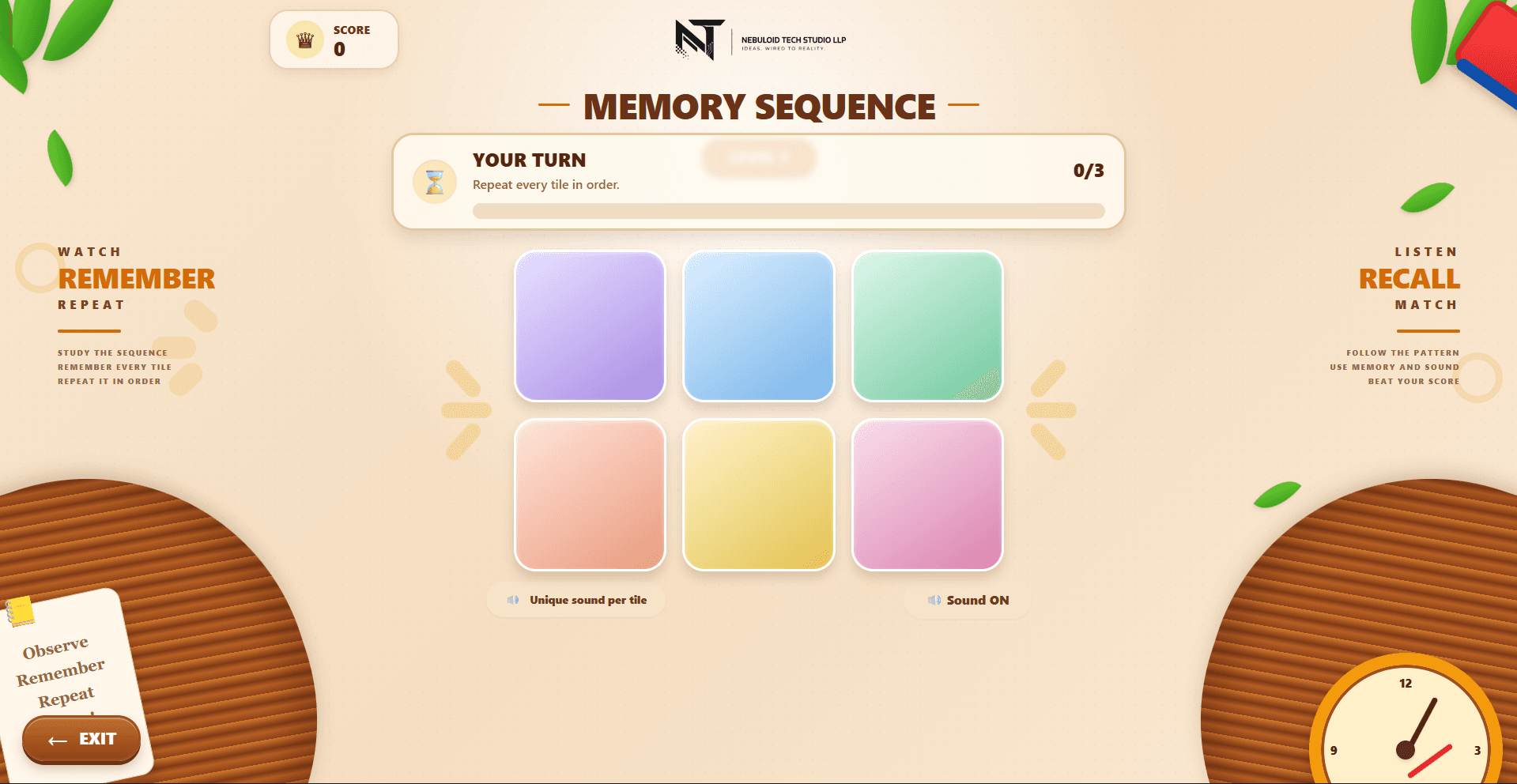 Memory Sequence