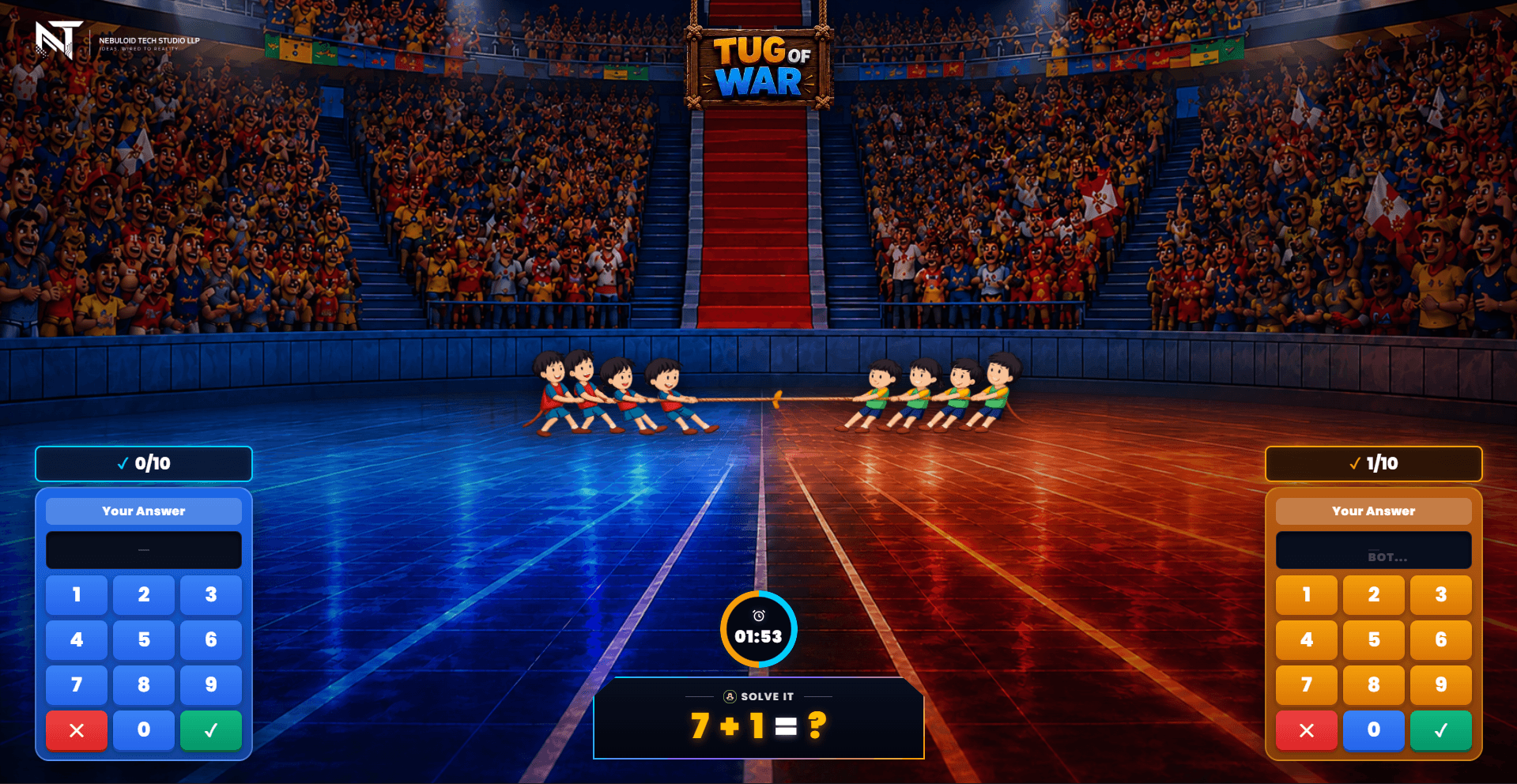 Math Tug of War